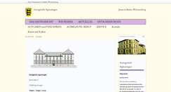 Desktop Screenshot of amtsgericht-sigmaringen.de