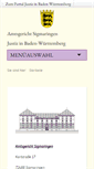 Mobile Screenshot of amtsgericht-sigmaringen.de